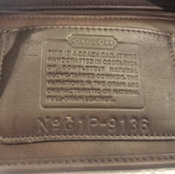 Coach leather handbag - Picture 2 of 2